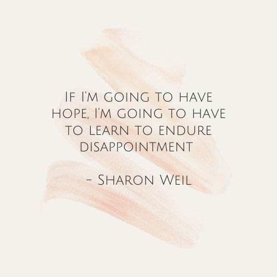 sharron weil keep your head up quote
